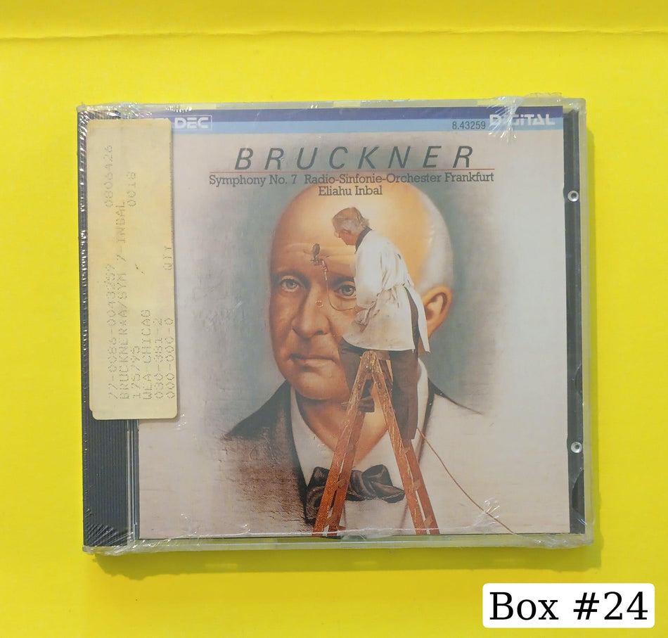 Bruckner / Radio-Sinfonie-Orchester Frankfurt • Eliahu Inbal - Symphony No. 7 - 1988 - 243 147-2 New - Sealed - CDs