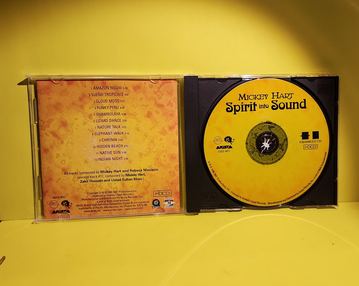 Mickey Hart - Spirit Into Sound - 1999 - GDCD 4071 Used - NM - CDs