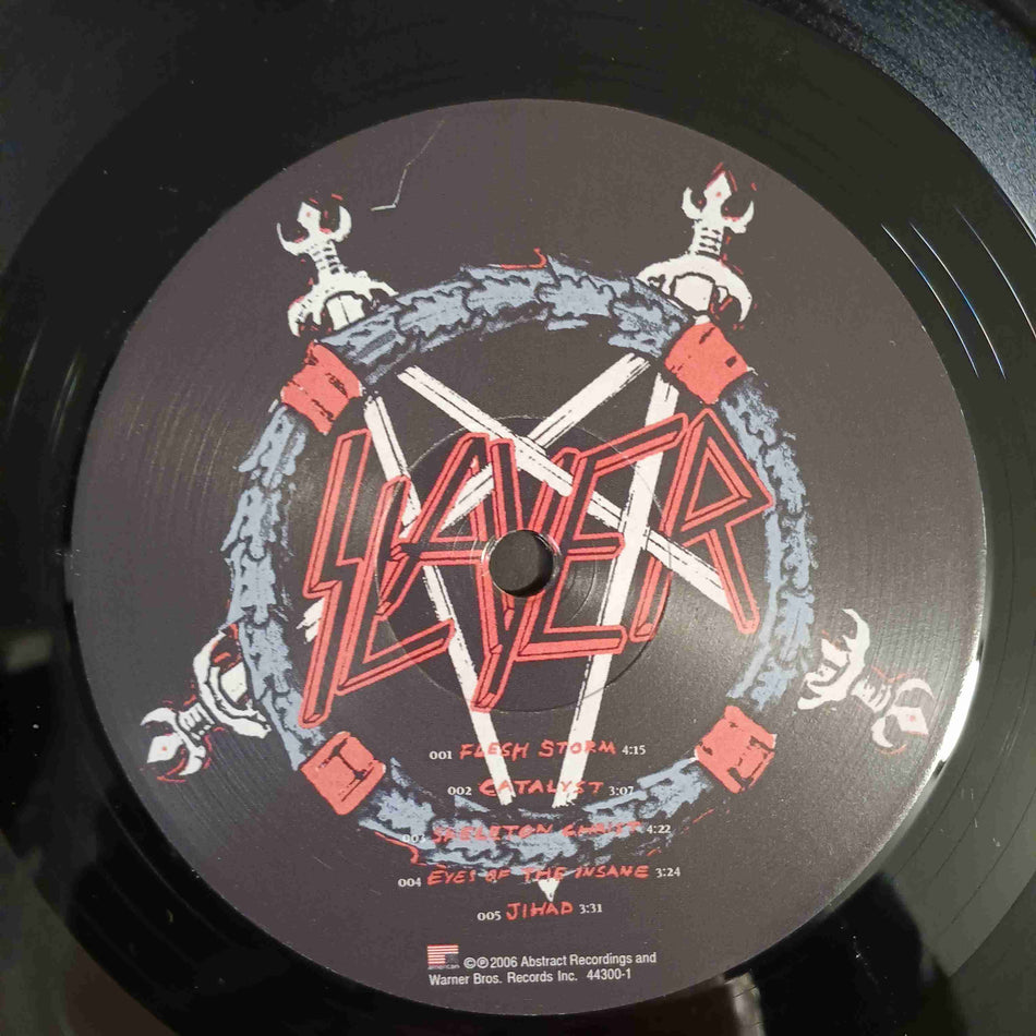 Slayer - Christ Illusion (Germany Unofficial Release) - 2024 - 44300-1 Used - EX - Vinyl