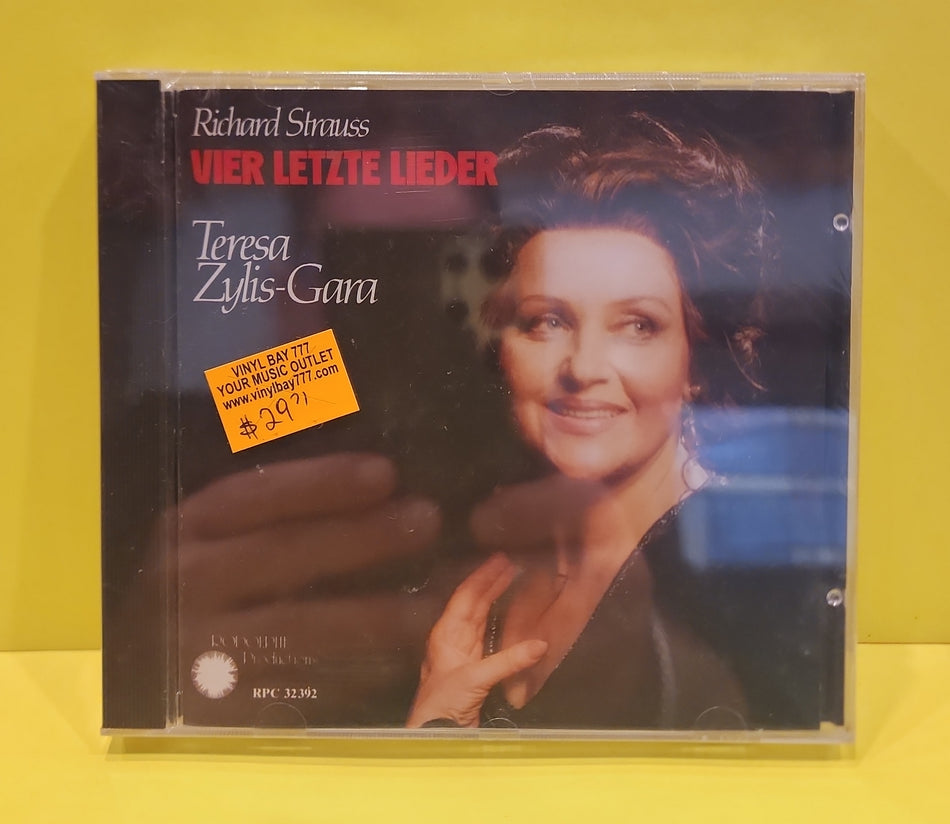 Teresa Zylis-Gara - Vier Letzte Lieder - 1985 - RPC 32392 New - Sealed - CDs