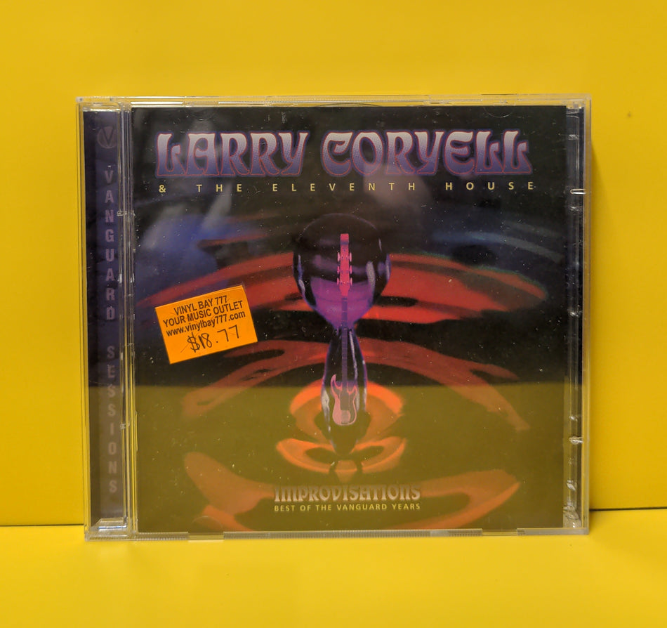 Larry Coryell & The Eleventh House - Improvisations (Best Of The Vanguard Years) - 1999 - 79540-2 Used - NM - 2xCD