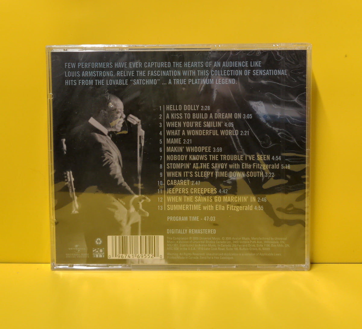 Louis Armstrong - The Very Best Of Louis Armstrong - 2000 - POLCD20 New - Sealed - CDs