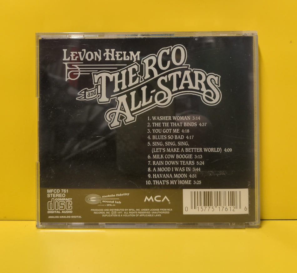 Levon Helm And The RCO All-Stars - Levon Helm And The RCO All-Stars - 1989 - MFCD 761 Used - EX - CDs