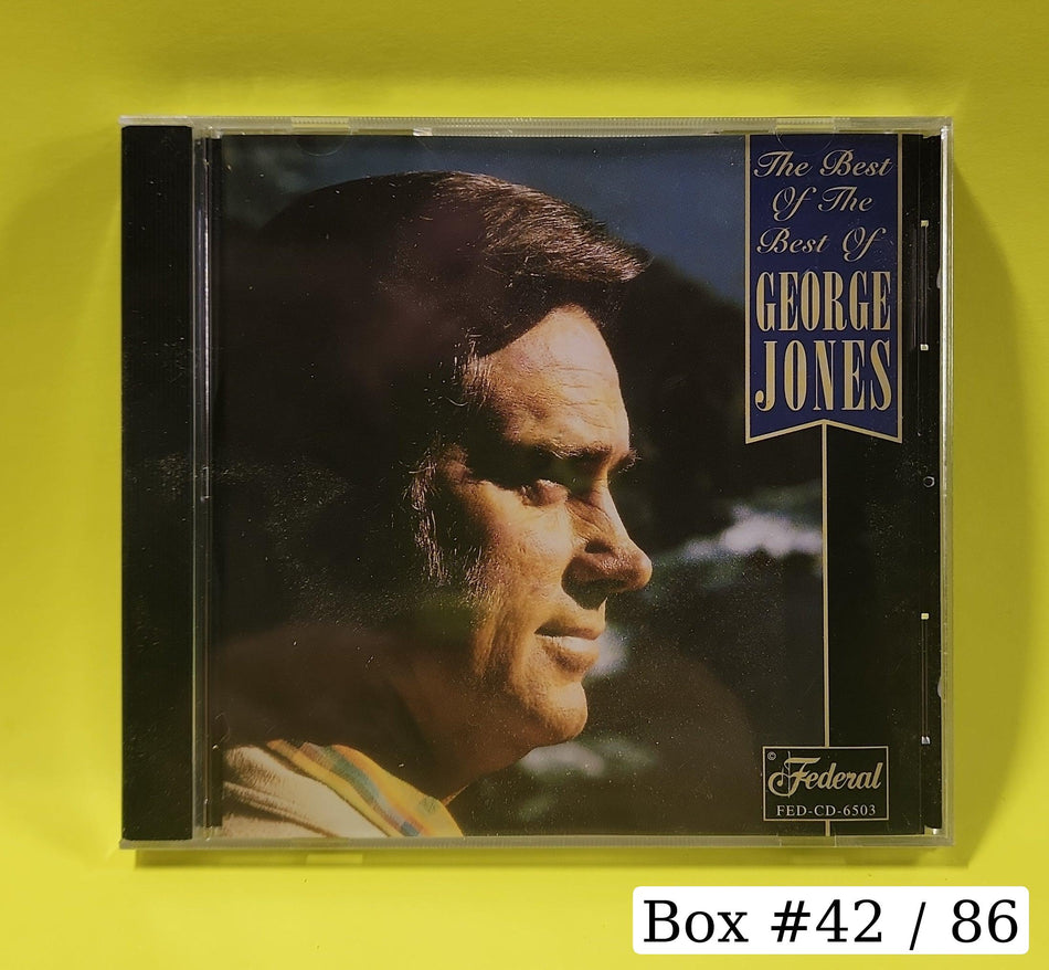 George Jones - The Best Of The Best - 1993 - FED-CD-6503 New - Sealed - CDs