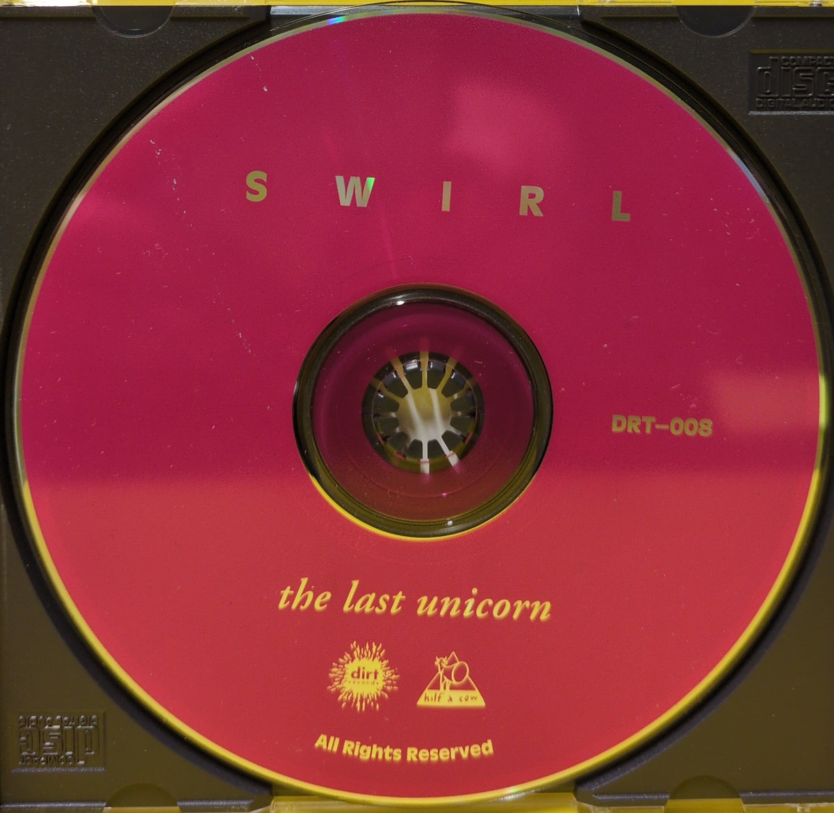 Swirl - The Last Unicorn - 1994 - DRT-008 Used - EX - CDs