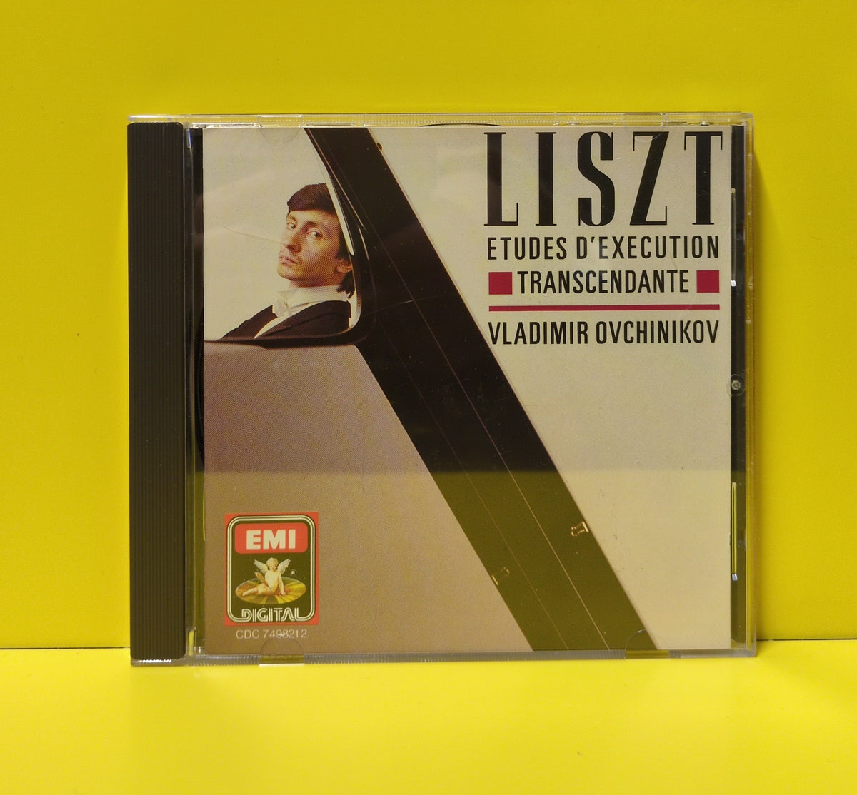 Liszt / Vladimir Ovchinikov - Etudes D'Exécution Transcendante - 1989 - CDC 7 49821 2 Used - EX - CDs