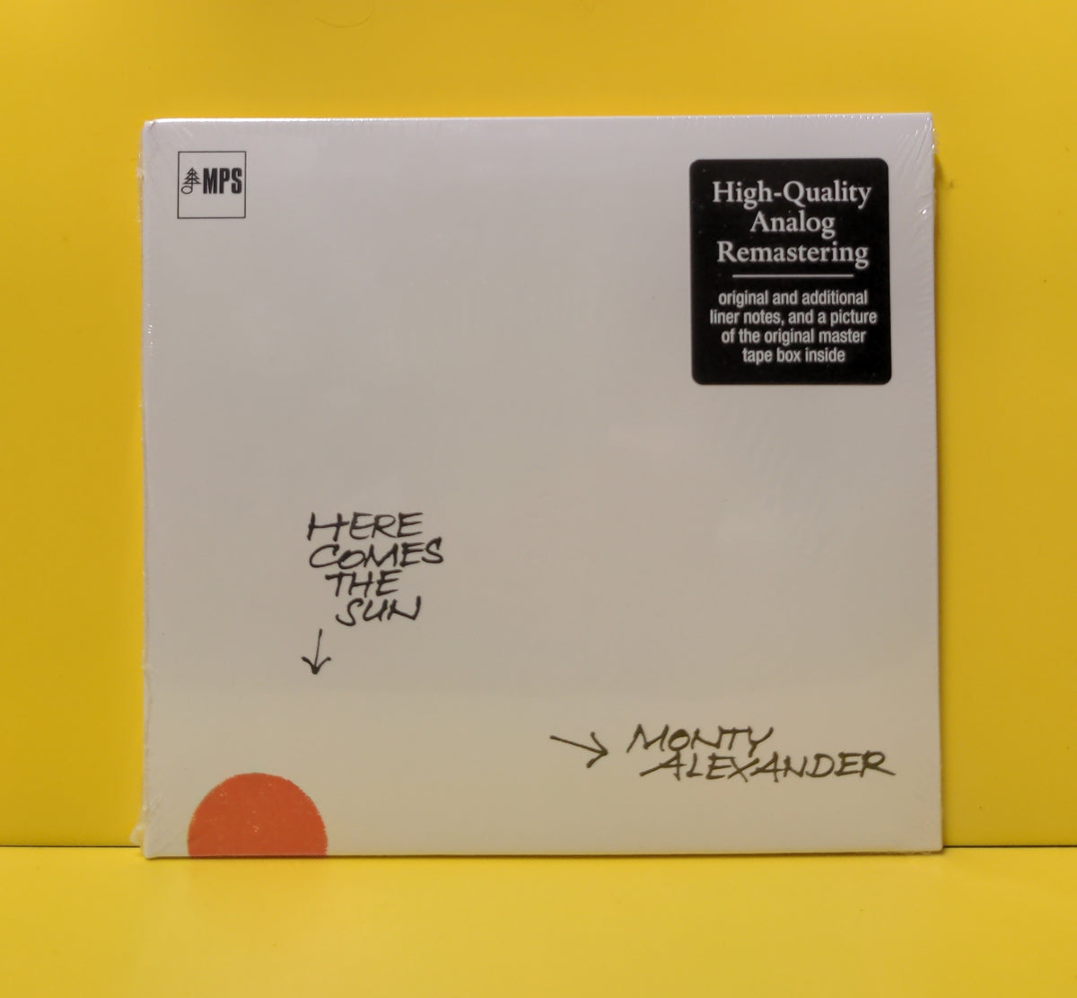 Monty Alexander - Here Comes The Sun - 2017 - 0212406MSW New - Sealed - CDs - Remastered