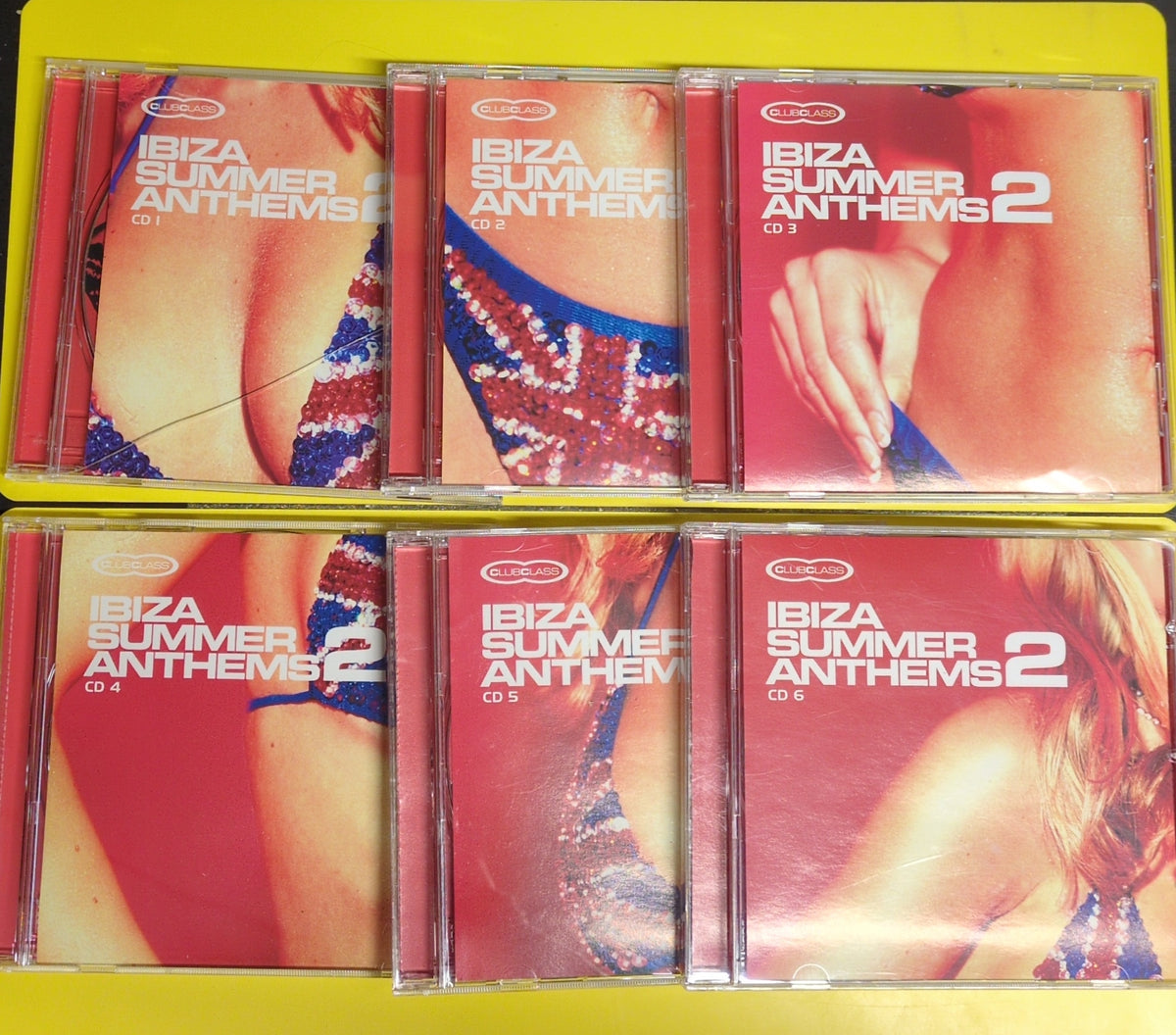 Various - Club Class Ibiza Summer Anthems 2 - 2003 - CLUBXCD02 Used - EX - CDs - 6xCD Box Set