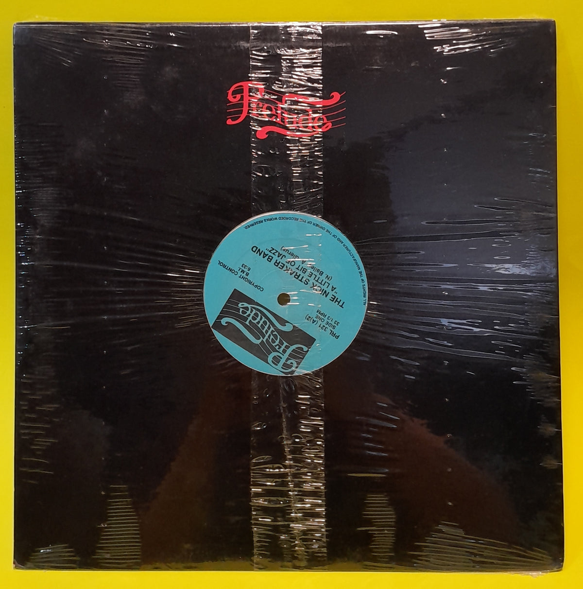 Nick Straker Band - A Little Bit Of Jazz / Straight Ahead - PRL 321 New - Sealed - Vinyl