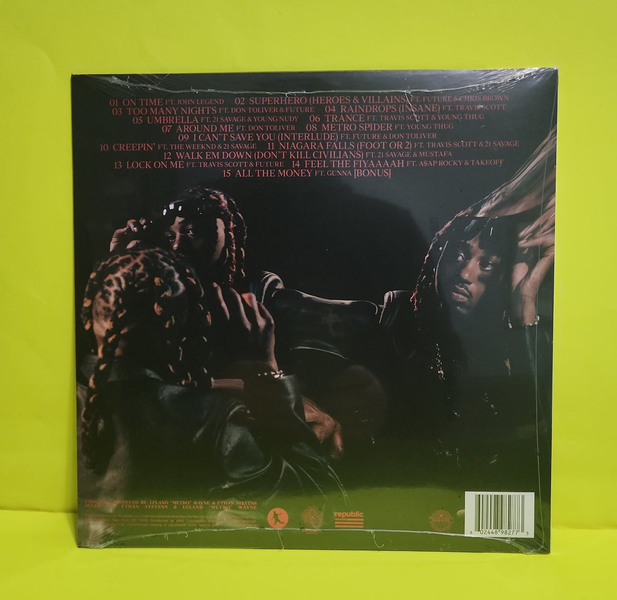 Metro Boomin - Heroes & Villains - 2023 - B0037188-01 New - Sealed - Vinyl