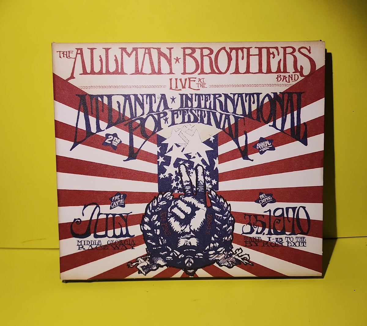 The Allman Brothers Band - Live At The Atlanta International Pop Festival July 3 & 5, 1970 - 2003 - E2K 86909 Used - EX - CDs