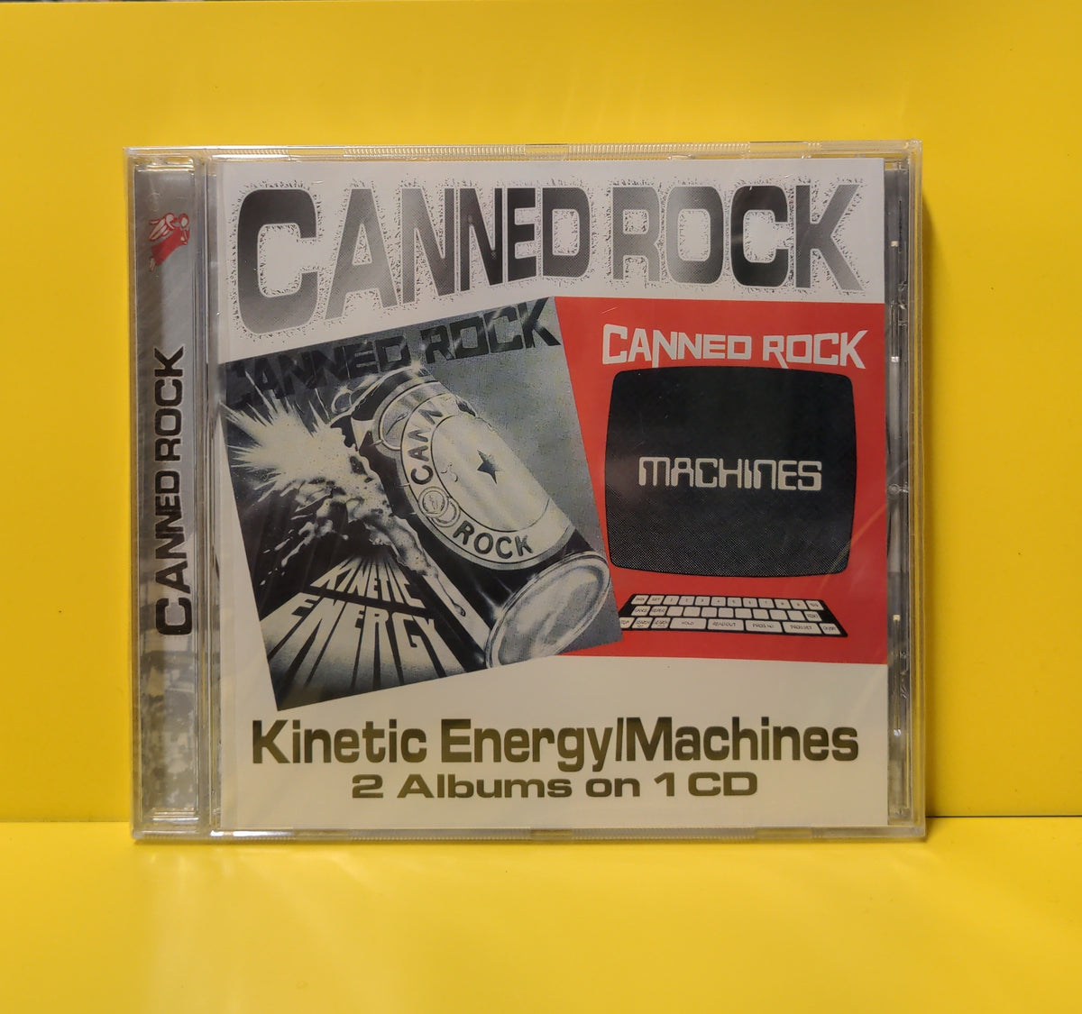 Canned Rock - Kinetic Energy / Machines - 2001 - SJPCD092 New - Sealed - CDs
