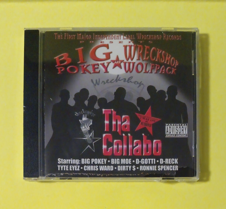 Big Pokey And Wreckshop Wolfpack - Tha Collabo - 2002 - WKS 1414-2 New - Sealed - CDs