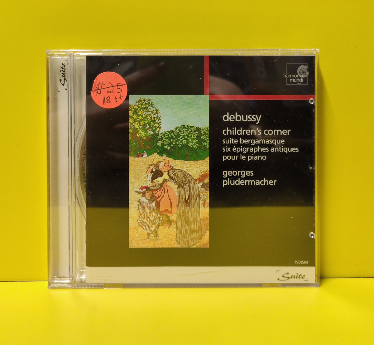 Debussy, Georges Pludermacher - Children's Corner * Suite Bergamasque * Six Epigraphes Antiques * Pour Le Piano - 1998 - HMT 7901504 Used - VG++ - CDs - Reissue
