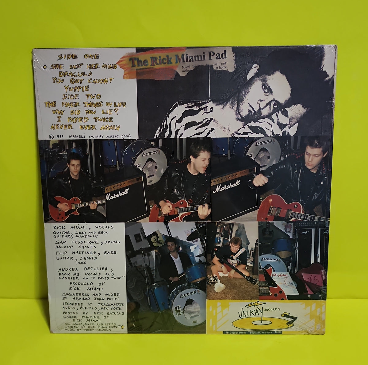 The Rick Miami Pad - She Lost Her Mind - 1985 - VS 02 New - Sealed - Vinyl