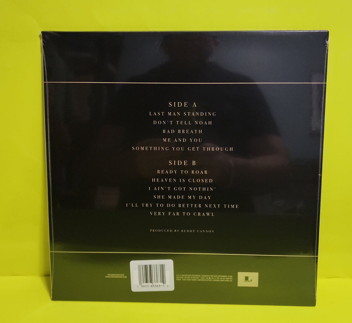 Willie Nelson - Last Man Standing / RSD - 2018 - 19075827241 New - Sealed - Vinyl