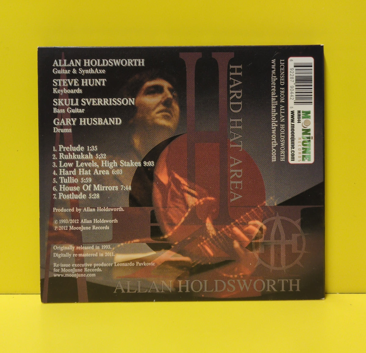 Allan Holdsworth - Hard Hat Area - 2012 - MJR044 Used - EX - CDs - Reissue - Remastered