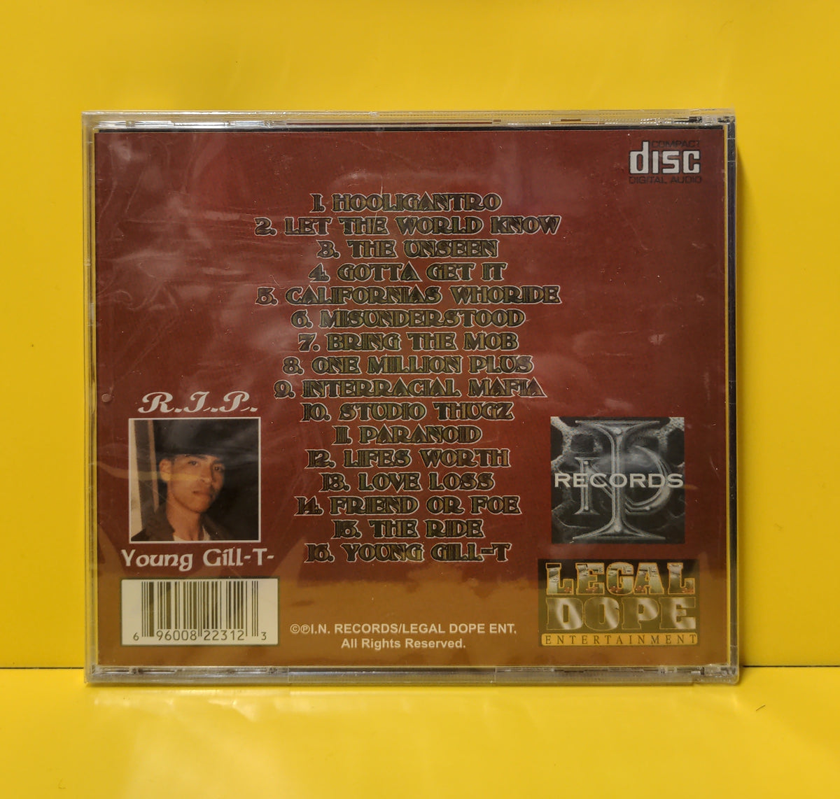 Smooth Ace Tha Hooligan - A Revolution Iz Born - 2001 - INLD 2231 New - Sealed - CDs