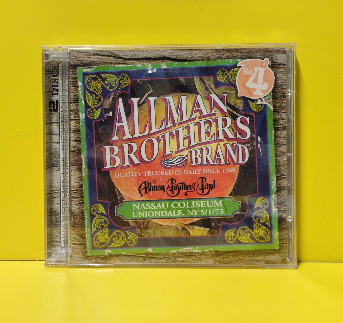 The Allman Brothers Band - Nassau Coliseum Uniondale, NY 5/1/73 - 2005 - Used - EX - 2xCD