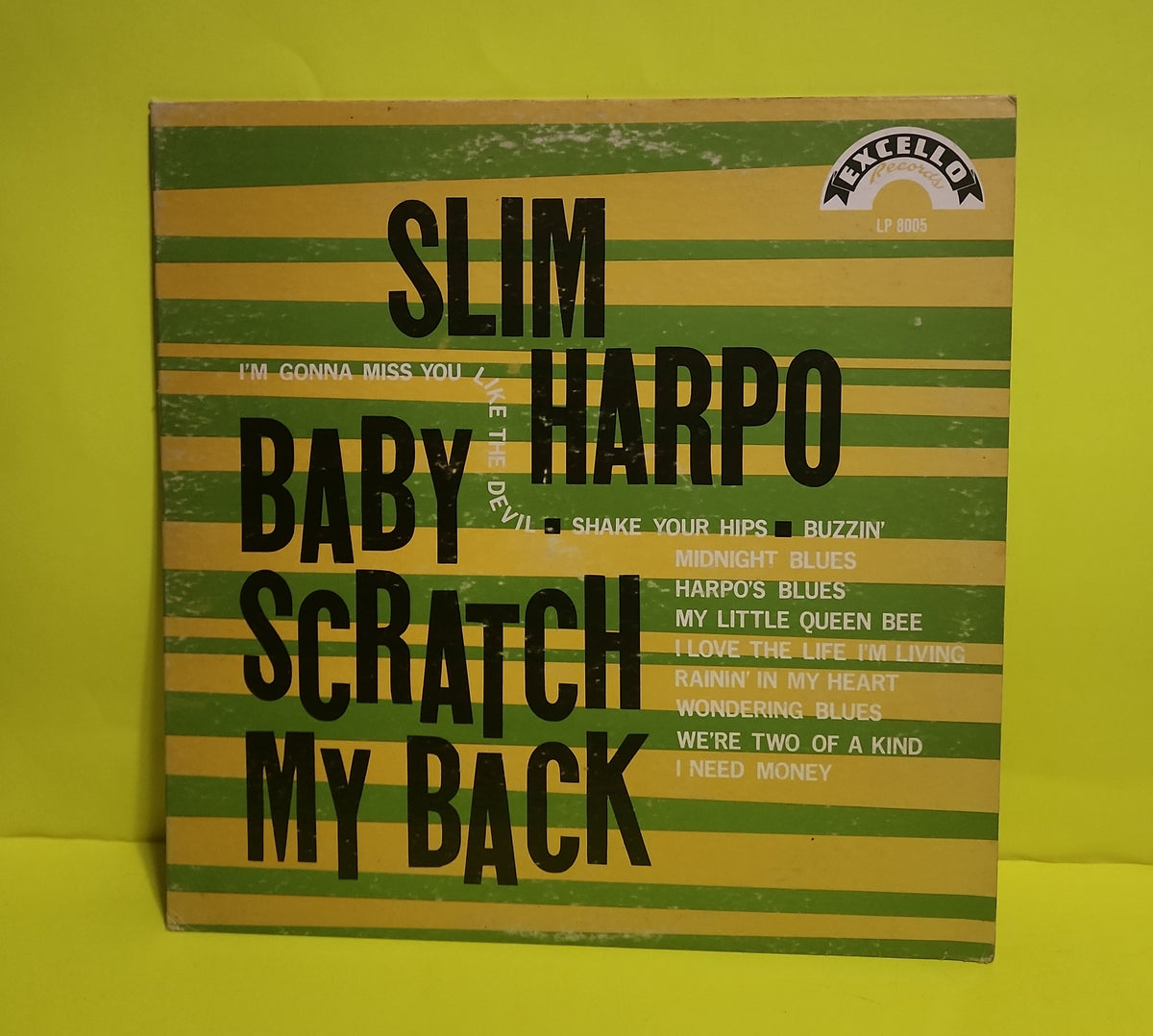 Slim Harpo - Baby Scratch My Back / Reissue 1968 Arrow Label - 1968 - LPS 8005 Used - VG+ - Vinyl