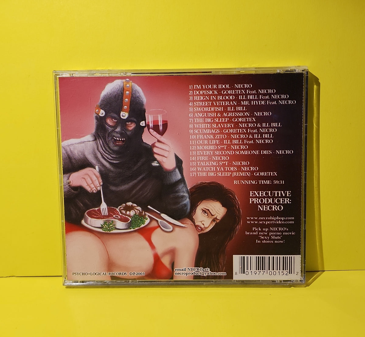 Necro - Brutality Part 1 - 2003 - PLR0015 Used - EX - CDs