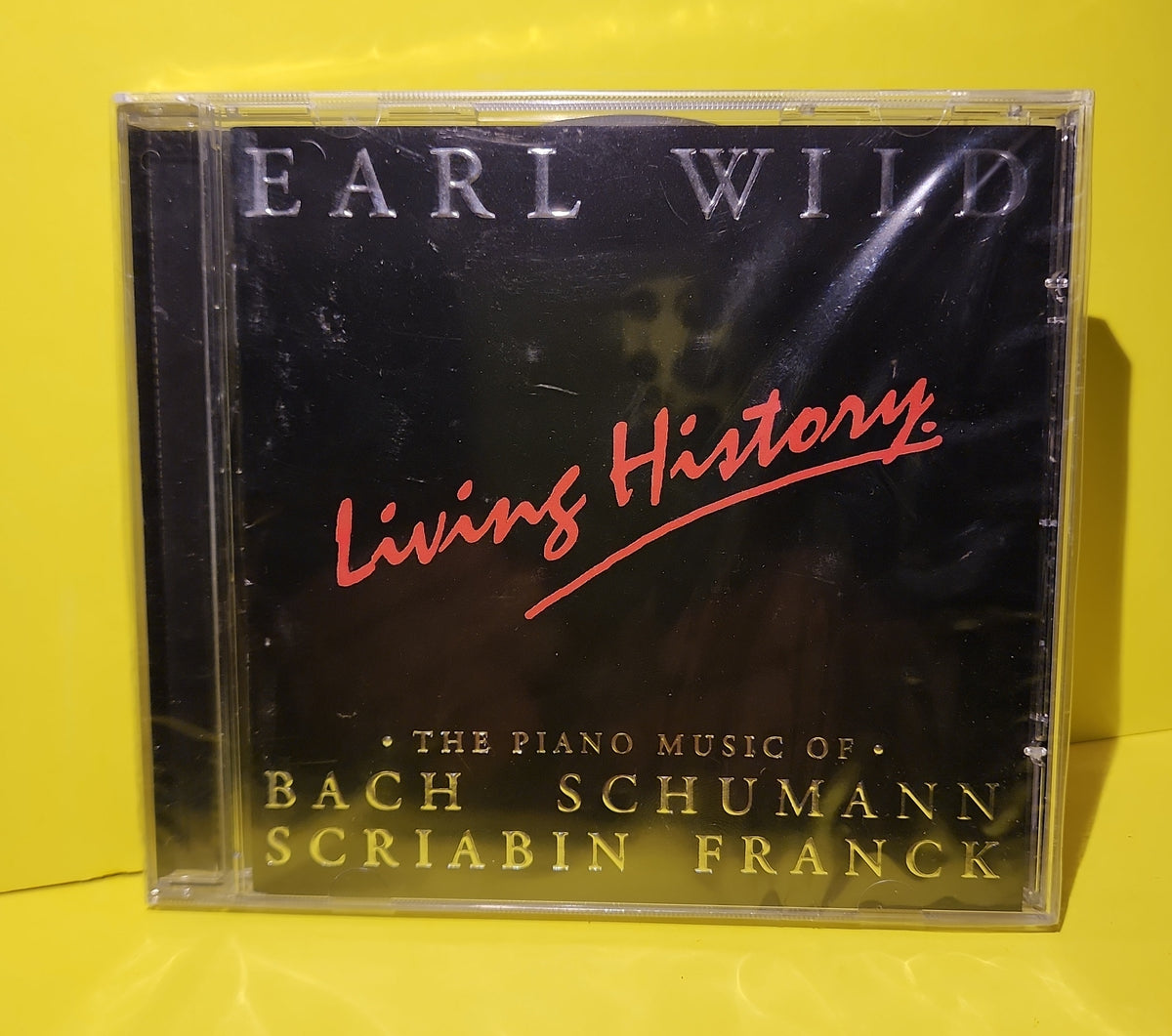 Earl Wild, Bach / Schumann / Scriabin / Franck - Living History • The Piano Music Of Bach, Schumann, Scriabin, Franck - 2005 - 75002 New - Sealed - CDs