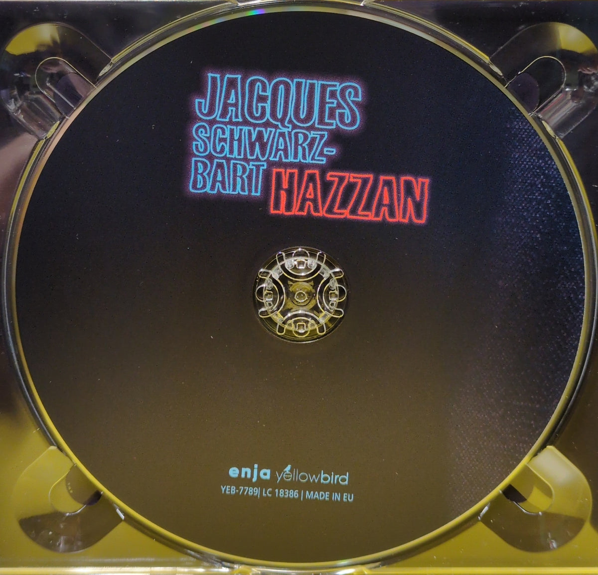 Jacques Schwarz-Bart - Hazzan - 2018 - YEB-7789 Used - EX - CDs