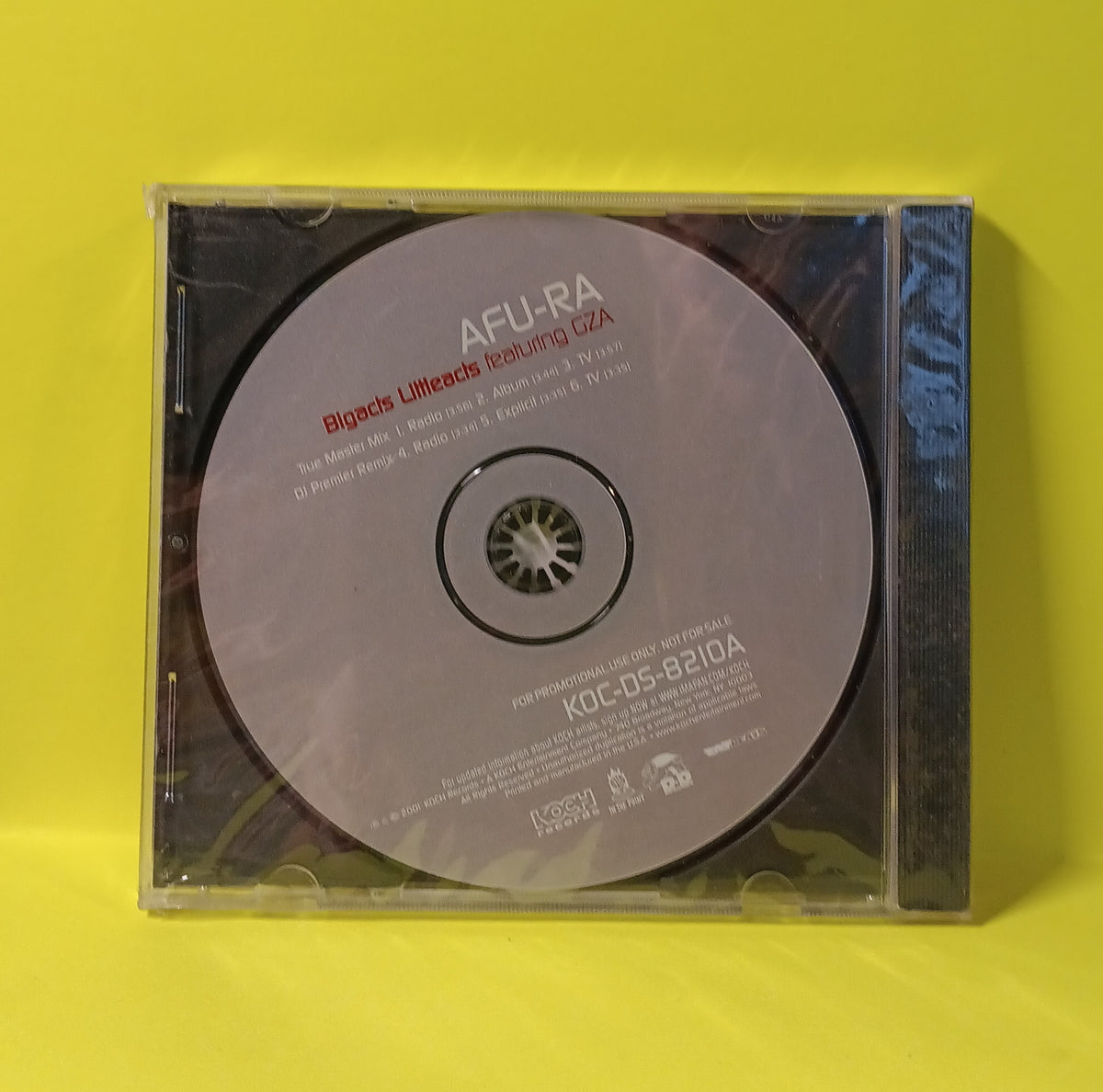 Afu-Ra ft. GZA - Bigacts Littleacts - 2001 - KOC-DS-8210A New - Sealed - Promo CDs