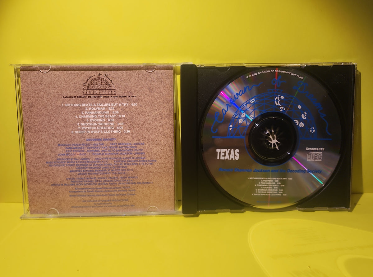 Ronald Shannon Jackson And The Decoding Society - Texas - 1988 - Dreams 012 Used - NM - CDs