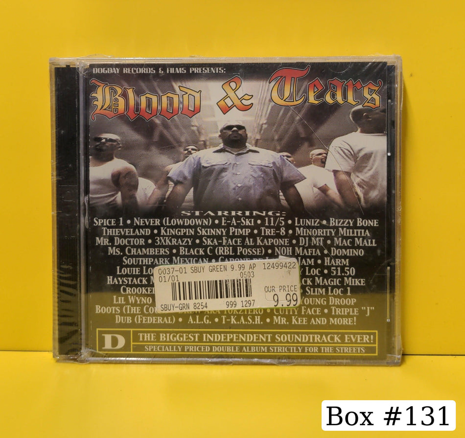 Various - Blood & Tears - 2000 - DDR 6600 New - Sealed - CDs