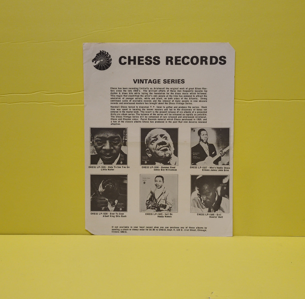 Elmore James, John Brim - Whose Muddy Shoes - 1969 - DJLP 1537 Used - VG++ - Vinyl - Promo
