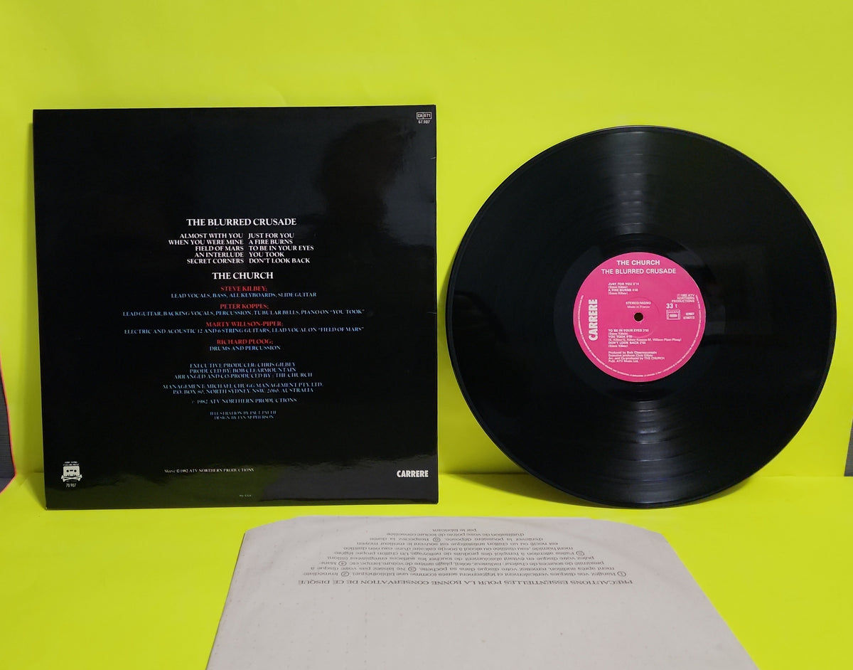 The Church - The Blurred Crusade - 1982 - 67.907 Used - VG++ - Vinyl