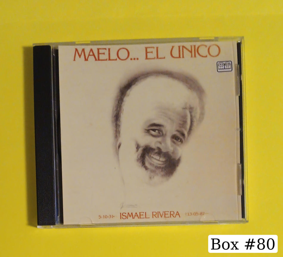 Ismael Rivera - Maelo... El Unico   - 1992 - JMTS 1442 Used - NM - CDs