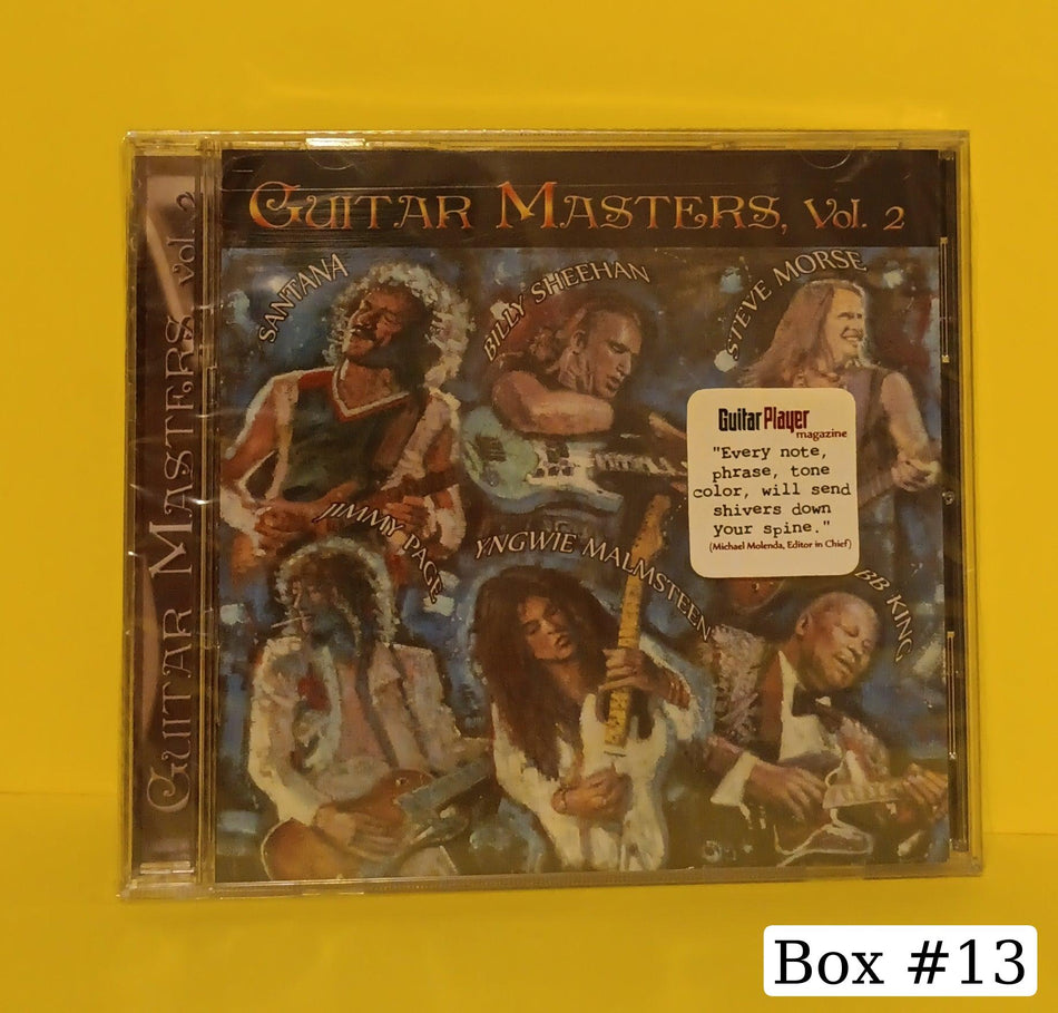 Various - Guitar Masters - 2009 - BHP30011-5 New - Sealed - CDs