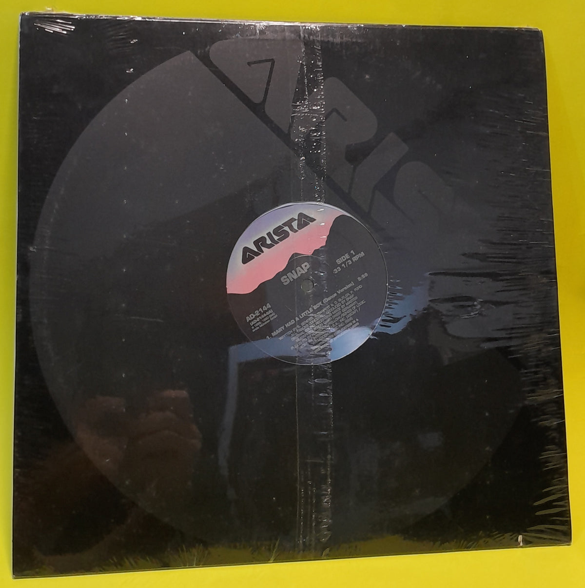 Snap* - Mary Had A Little Boy - 1990 - AD-2144 New - Sealed - Vinyl