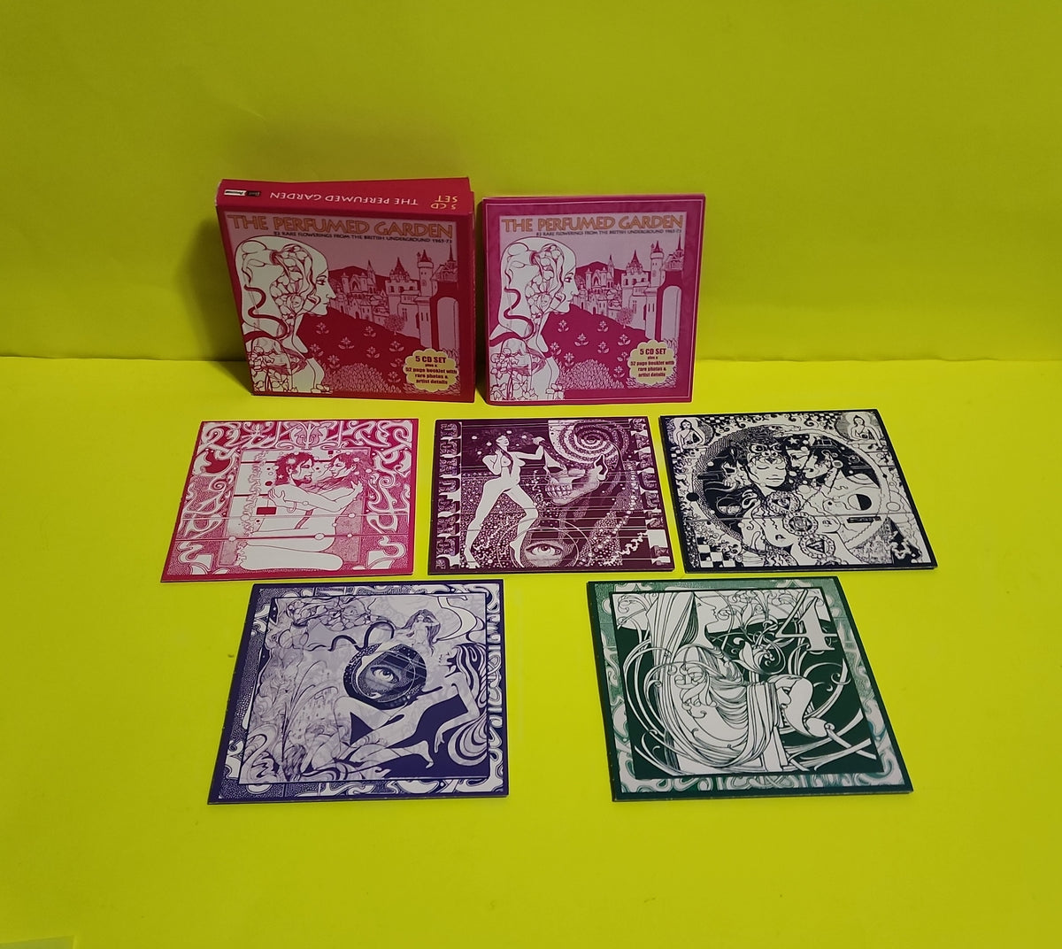 Various - The Perfumed Garden / 5 CDs Box Set. - PAPRBOX007 Used - VG++ - CDs