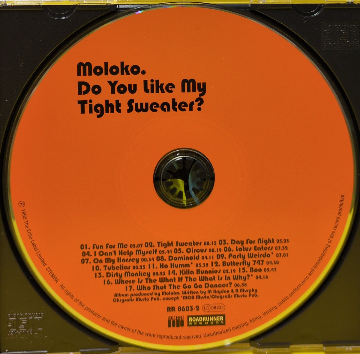 Moloko - Do You Like My Tight Sweater? - RR 8603-2 Used - VG++ - CDs