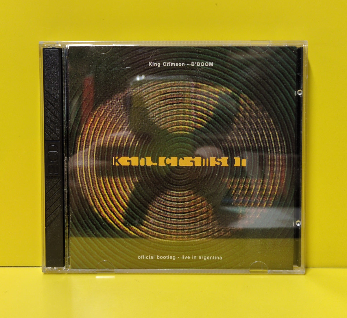 King Crimson - B'Boom (Official Bootleg - Live In Argentina) - 1995 - DGM 9503 Used - VG++ - 2xCD