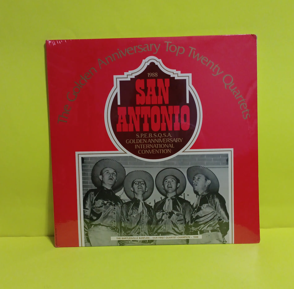 Various - The Golden Anniversary Top Twenty Quartets San Antonio 1988 - 1988 - BH 4885 New - Sealed - Vinyl