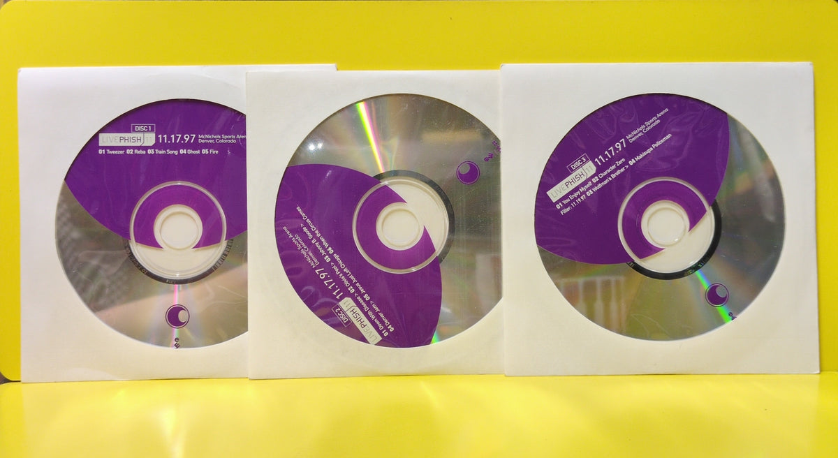 Phish - LivePhish 11 (11.17.97 McNichols Sports Arena, Denver, Colorado) - 2002 - 62755-2 Used - VG++ - 3xCD Set