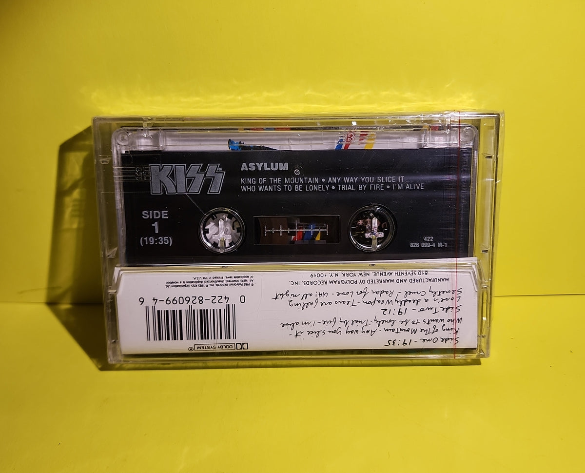 Kiss - Asylum - 1985 - 422-826 099-4 M-1 New - Sealed - Cassettes