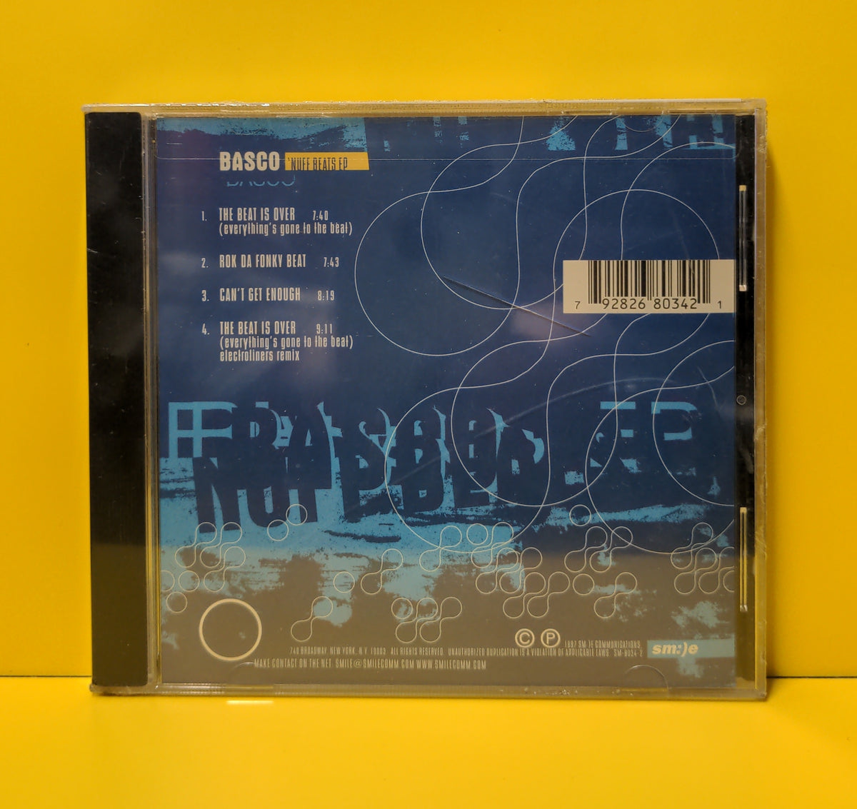 Basco - Nuff Beats EP - 1997 - SM-8034-2 New - Sealed - CDs