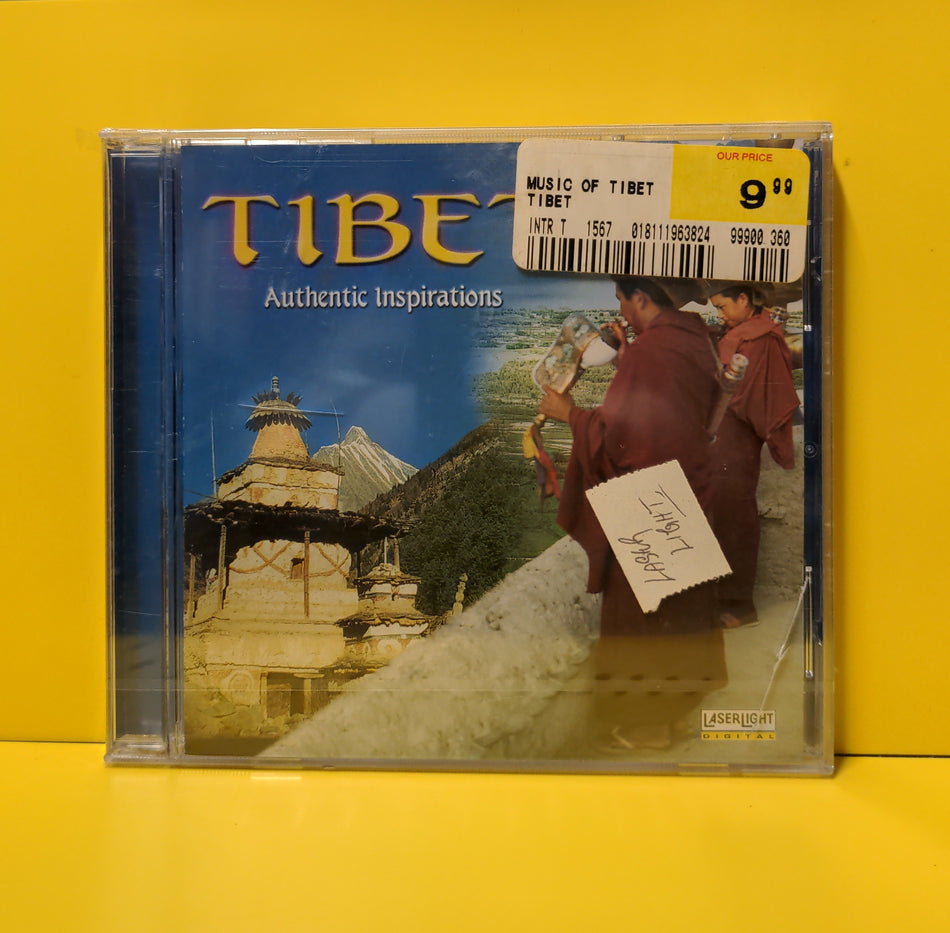 Various  - Tibet: Authentic Inspirations - 1999 - 21 264 New - Sealed - CDs