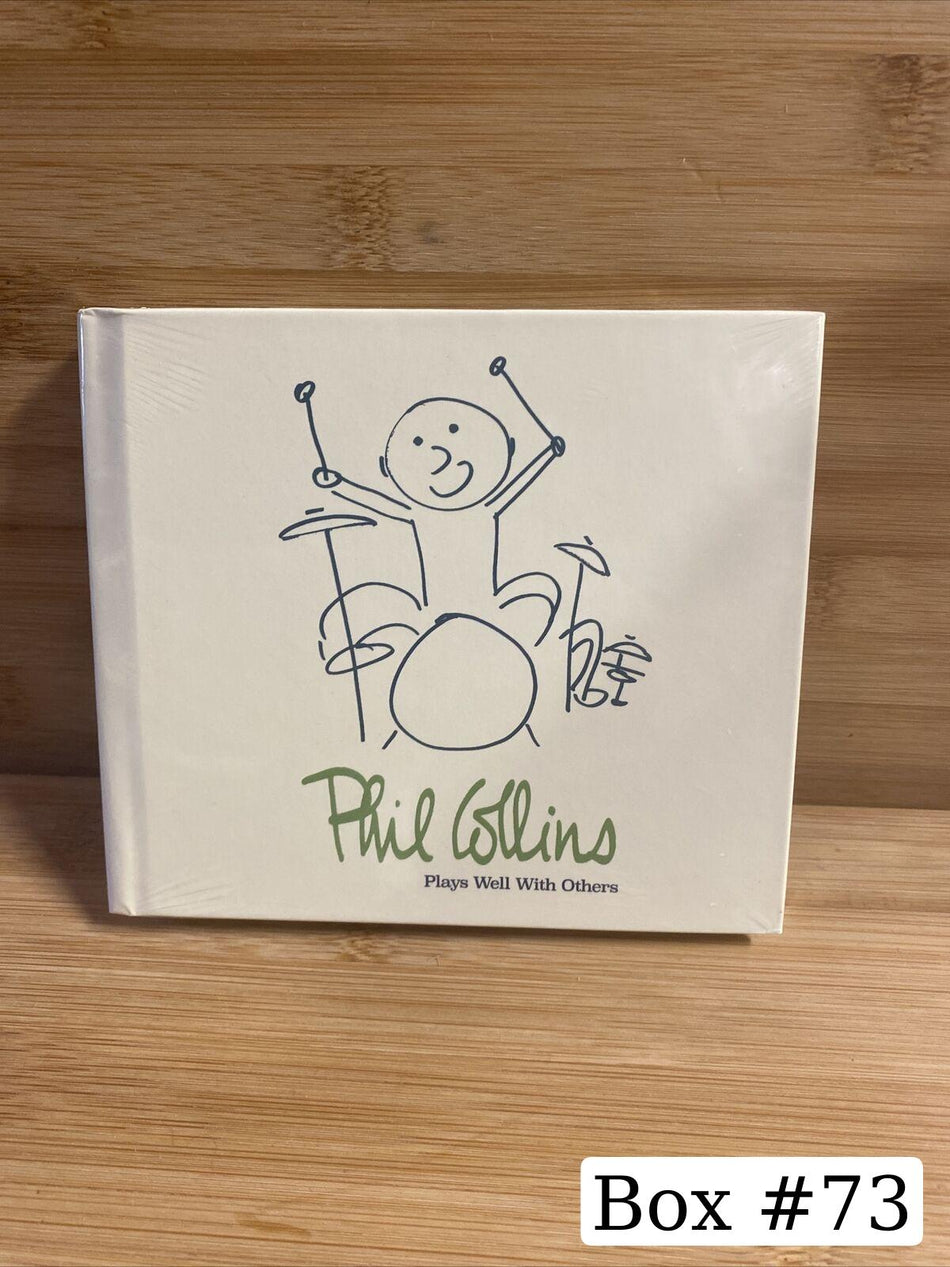 Sealed 4CD Set Phil Collins Plays Well With Others 2018