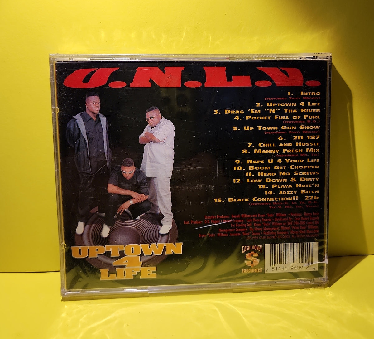 U.N.L.V. - Uptown 4 Life - CMR-9609 New - Sealed - CDs