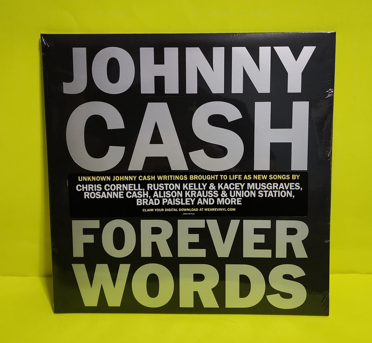 Various - Johnny Cash Forever Words - 2018 - 88985446761 New - Sealed - Vinyl