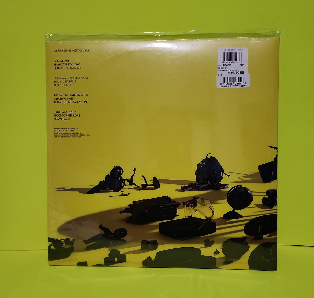 Metallica - 72 Seasons - 2023 - BLCKND055-1 New - Sealed - Vinyl