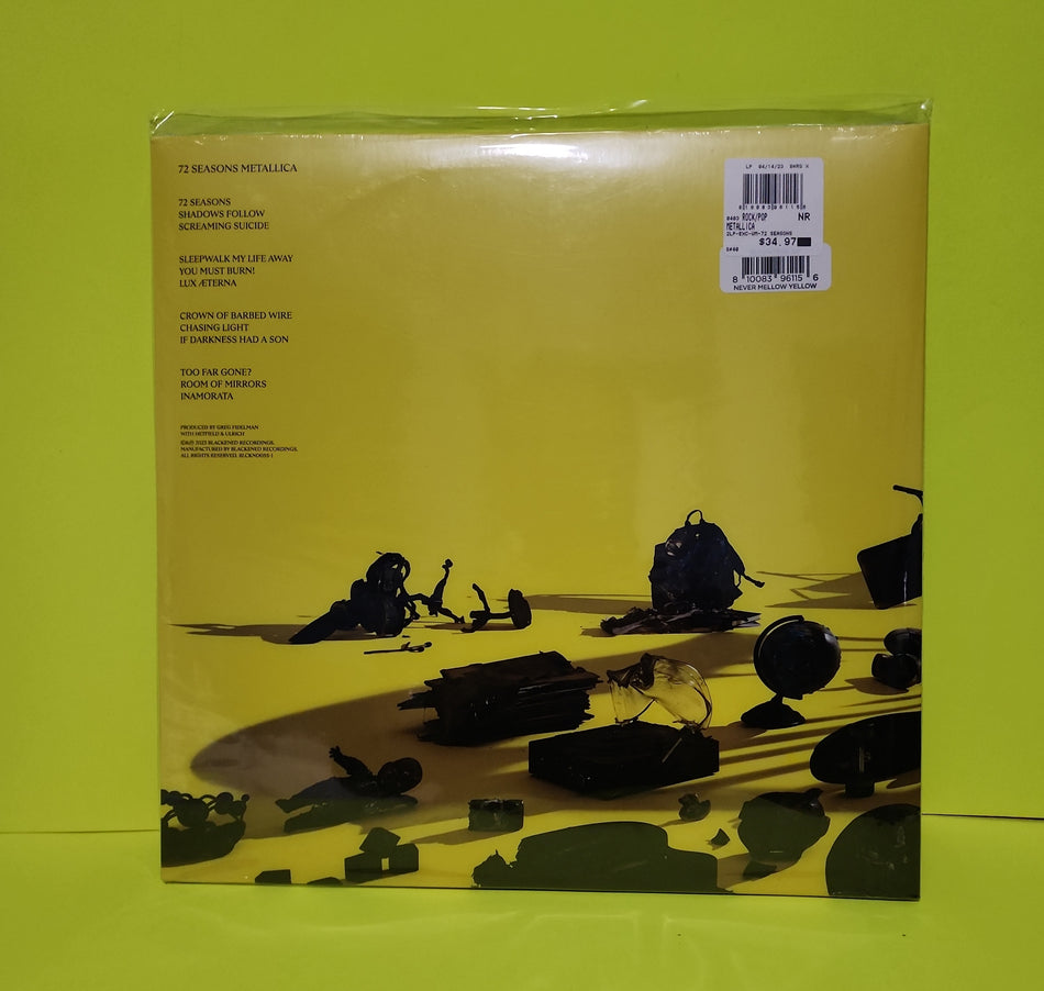 Metallica - 72 Seasons - 2023 - BLCKND055-1 New - Sealed - Vinyl