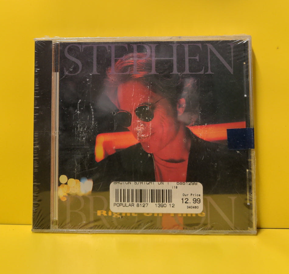 Stephen Bruton - Right On Time - 1995 - dos7013 New - Sealed - CDs