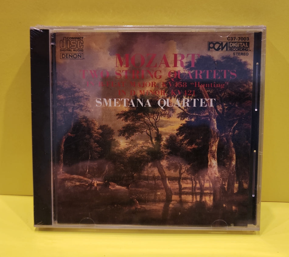 Mozart Smetana Quartet  - Two String Quartet in B Flat Major - 1982 - OF-7037-ND New - Sealed - CDs